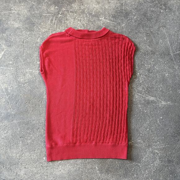 Vintage Bleyle Sweater Vest Skirt Culottes Set Womens 10 Knit Mod 70s Japan USA - Picture 5 of 16